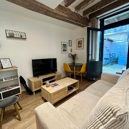 La Cour Chartraine - Cosy Appartement Avec Cour Exterieur A บลัวส์ ภายนอก รูปภาพ